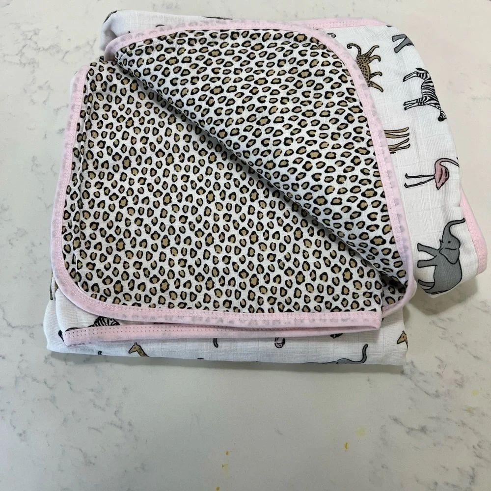 Animal Print Baby Blanket